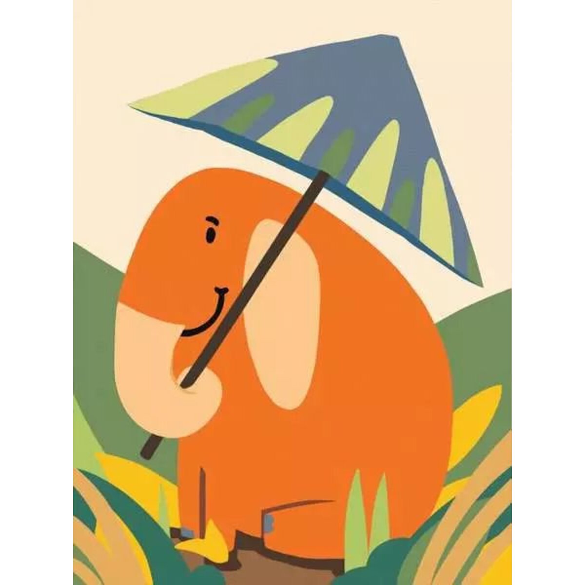 Ravensburger CreArt Malen nach Zahlen - Hello Elefant