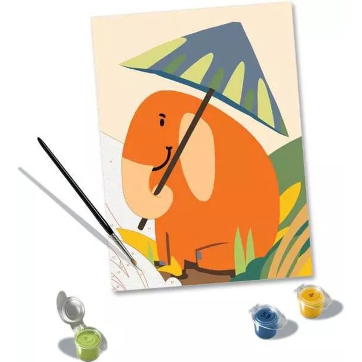 Ravensburger CreArt Malen nach Zahlen - Hello Elefant