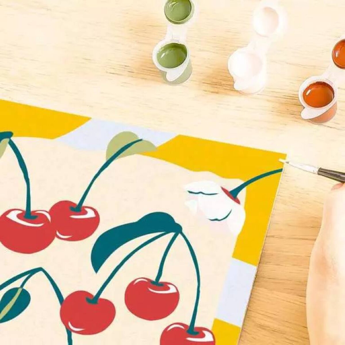 Ravensburger CreArt Malen nach Zahlen Kirschen