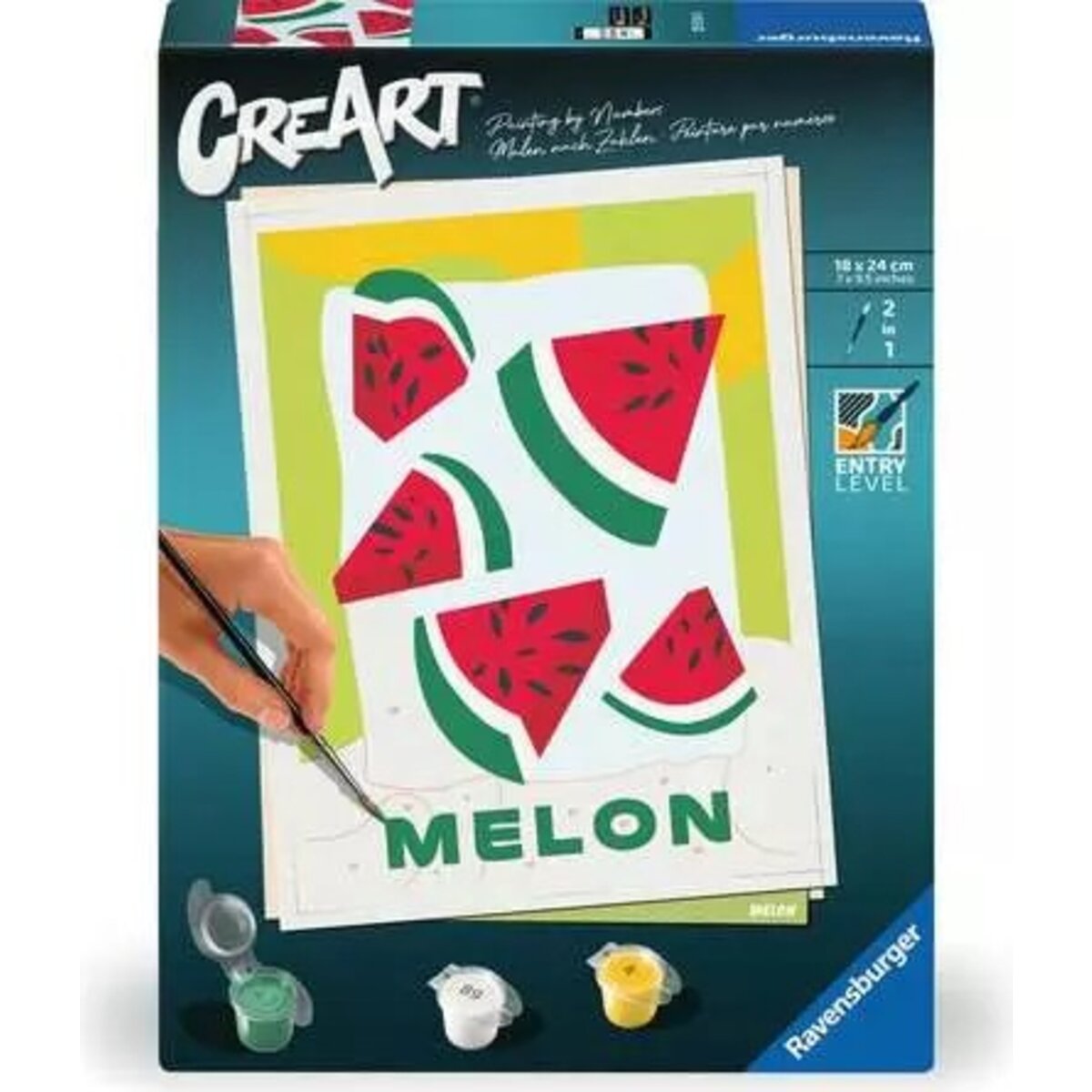 Ravensburger CreArt, Malen nach Zahlen - Melonen