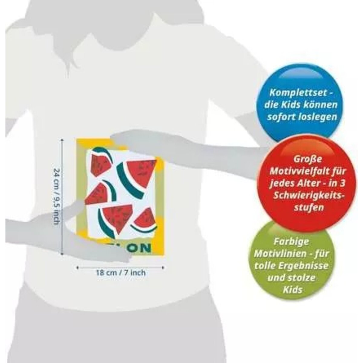 Ravensburger CreArt, Malen nach Zahlen - Melonen