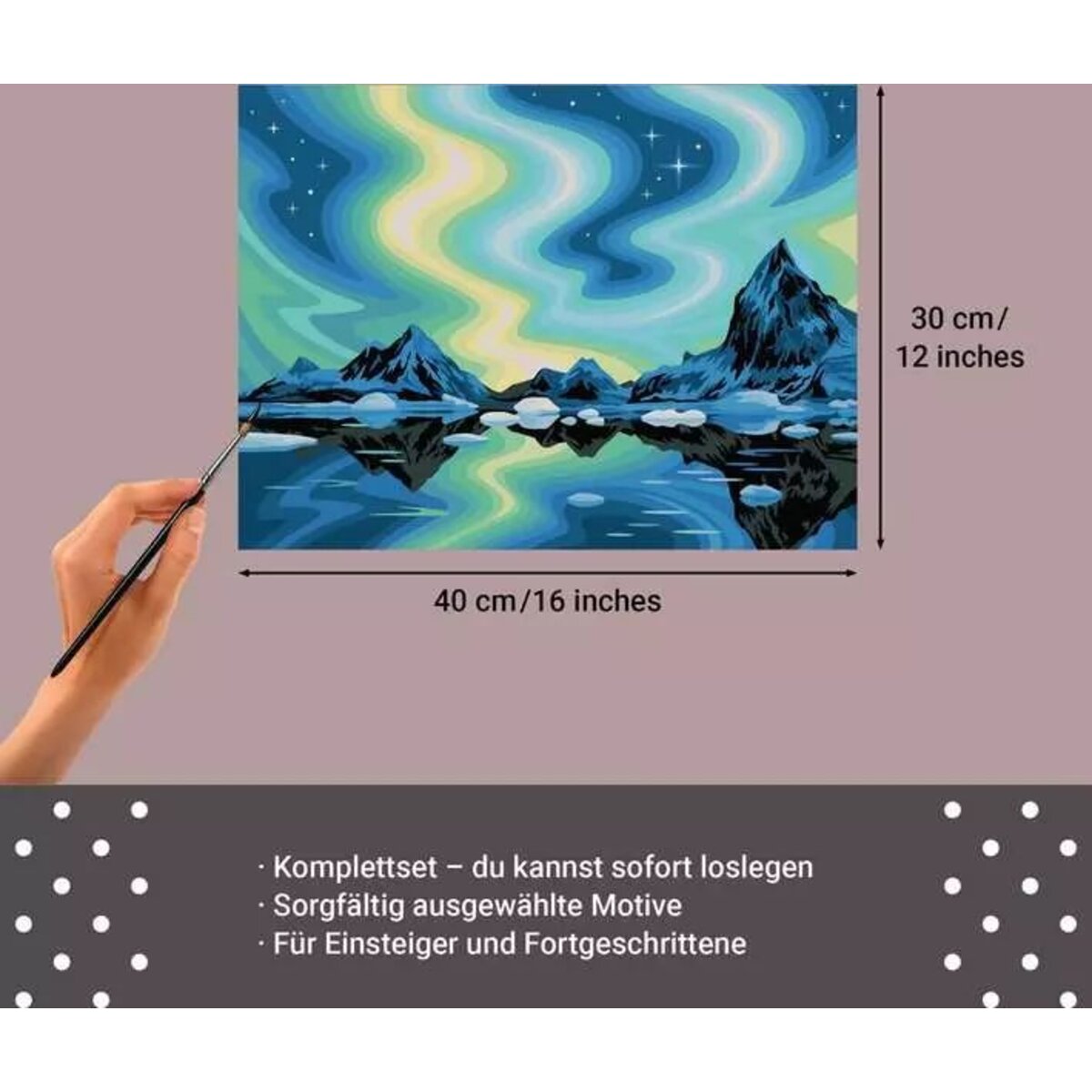 Ravensburger CreArt Malen nach Zahlen - Nordlichter