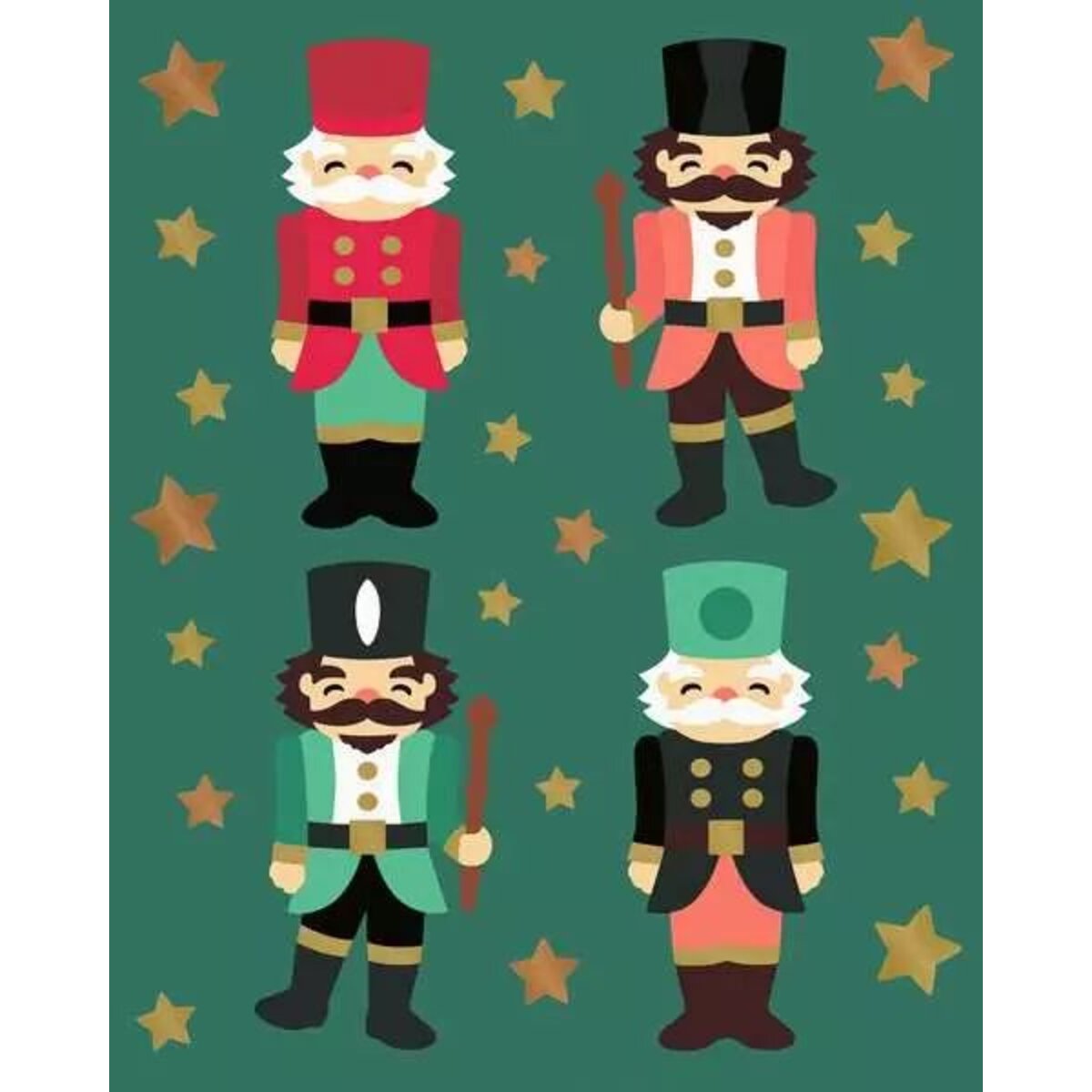 Ravensburger CreArt Malen nach Zahlen - Christmas Nutcracker Delight