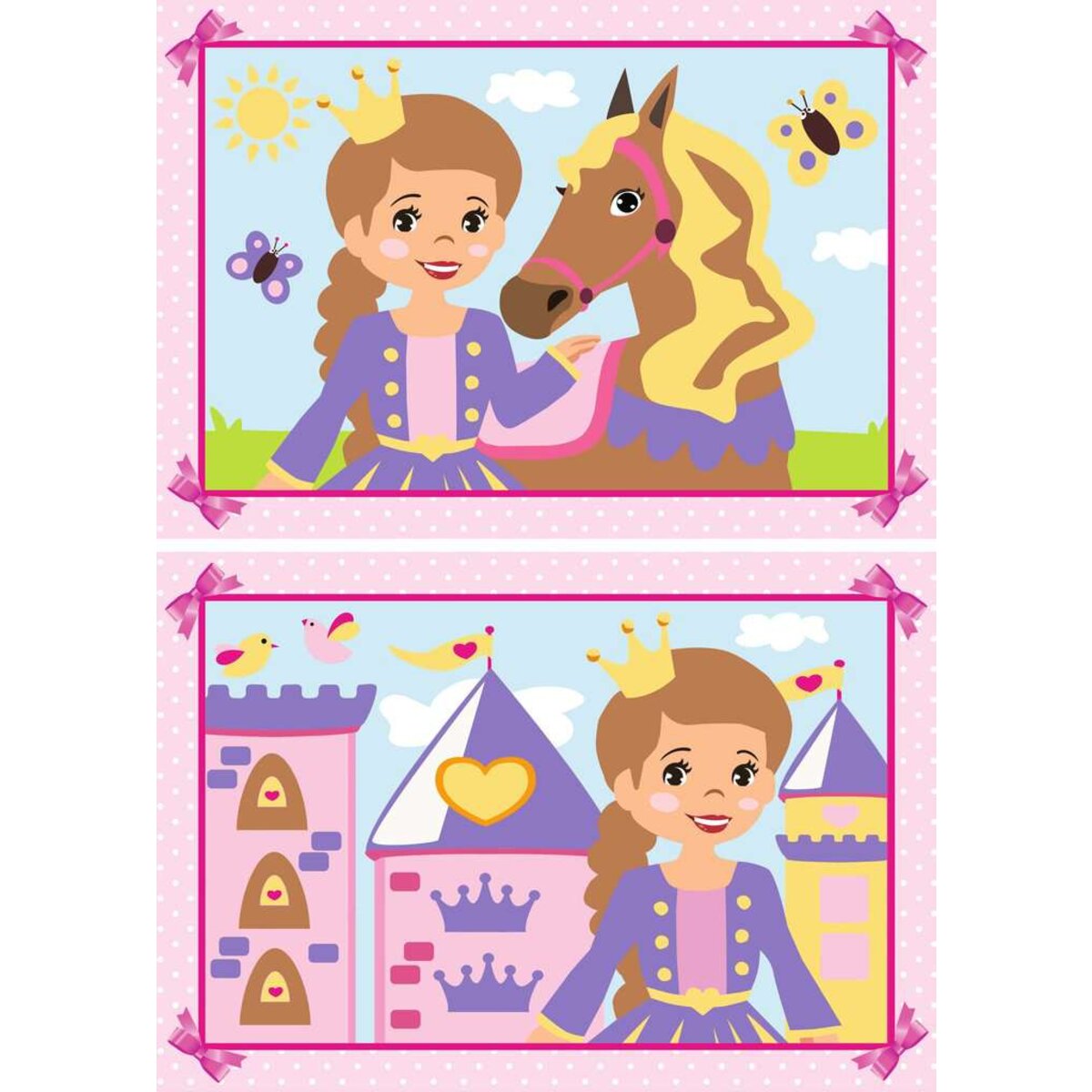 Ravensburger CreArt Malen nach Zahlen Kleine Prinzessin