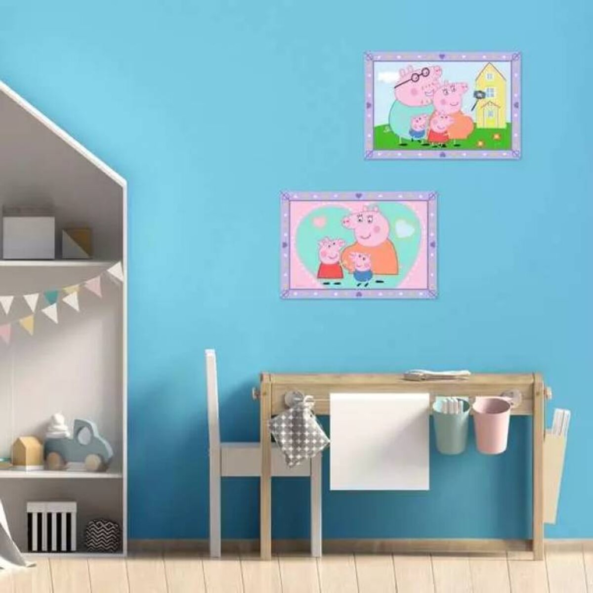 Ravensburger CreArt Malen nach Zahlen Peppa's Familie