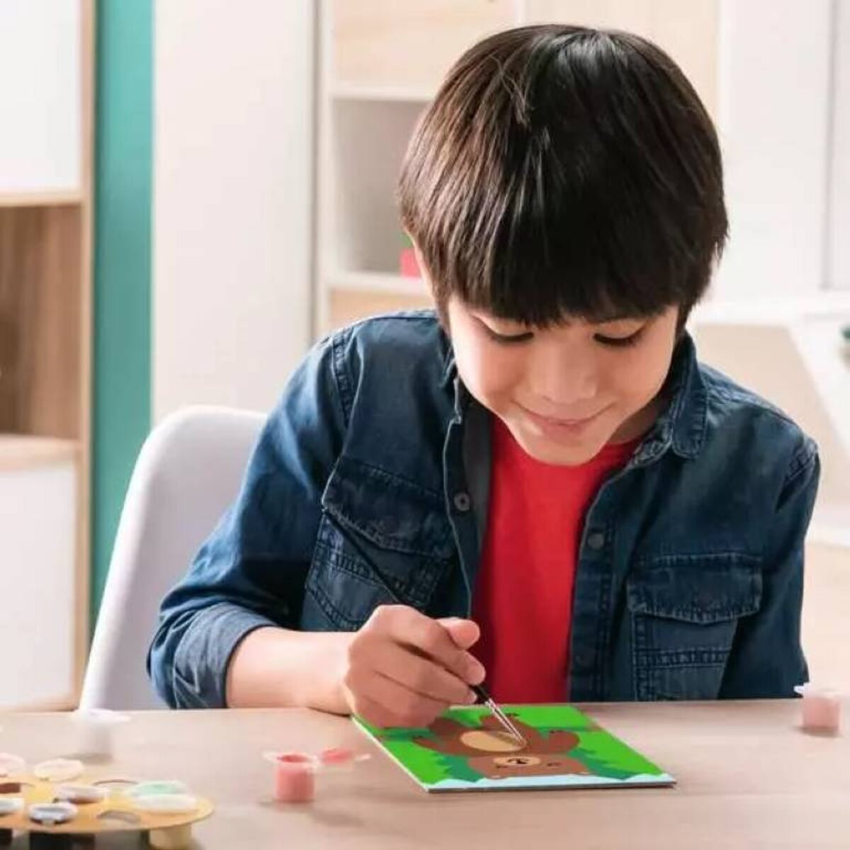 Ravensburger CreArt Malen nach Zahlen Kleiner Bär