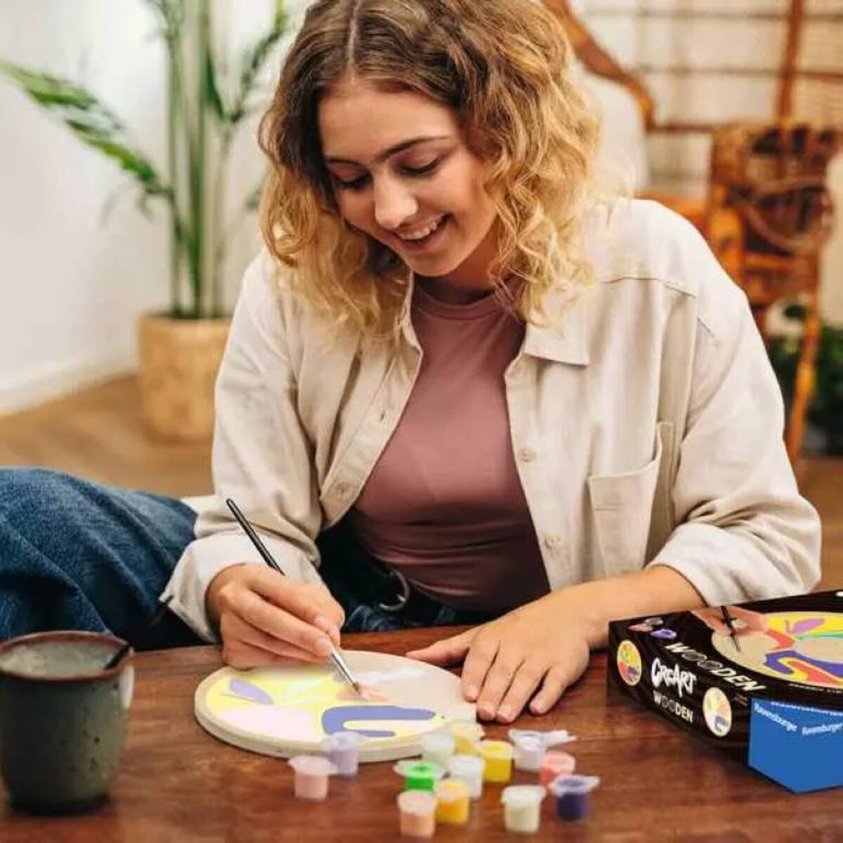 Ravensburger CreArt Malen nach Zahlen Organische Schwingungen