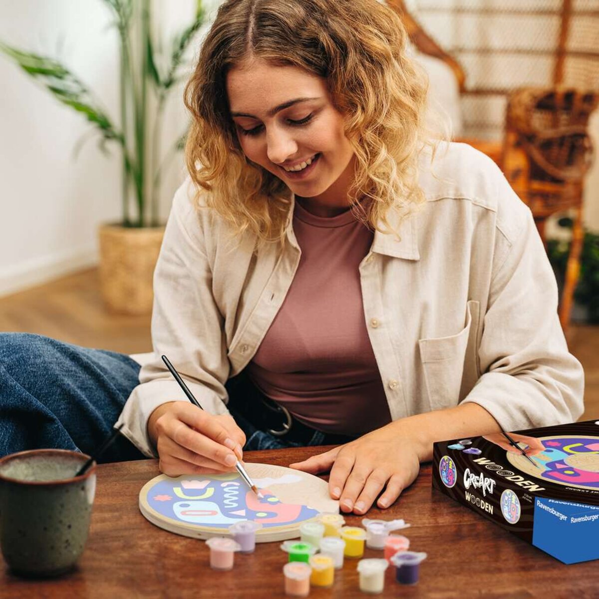 Ravensburger CreArt Malen nach Zahlen Eckige Formen