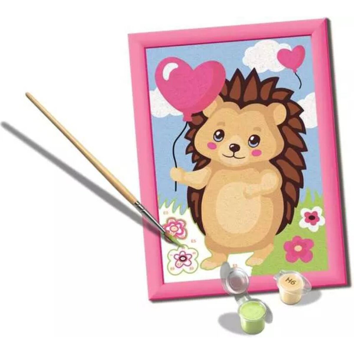 Ravensburger CreArt Malen nach Zahlen Herziger Igel