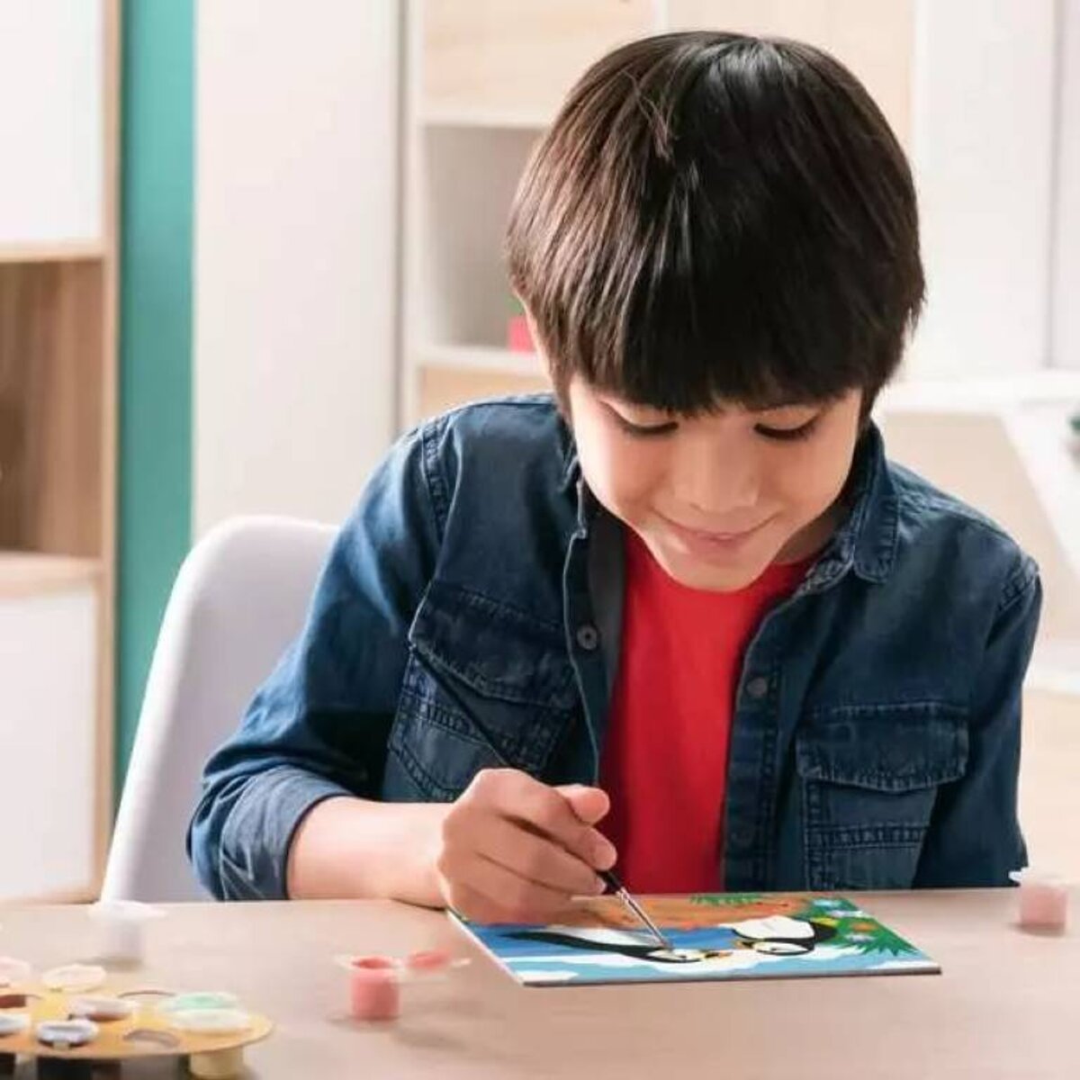 Ravensburger CreArt Malen nach Zahlen Papageientaucher