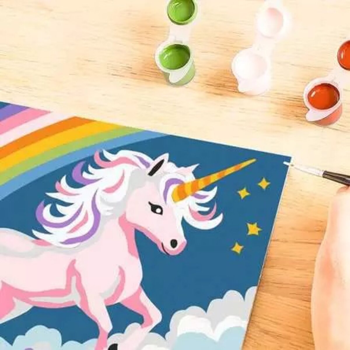 Ravensburger CreArt, Malen nach Zahlen - Pinkes Einhorn