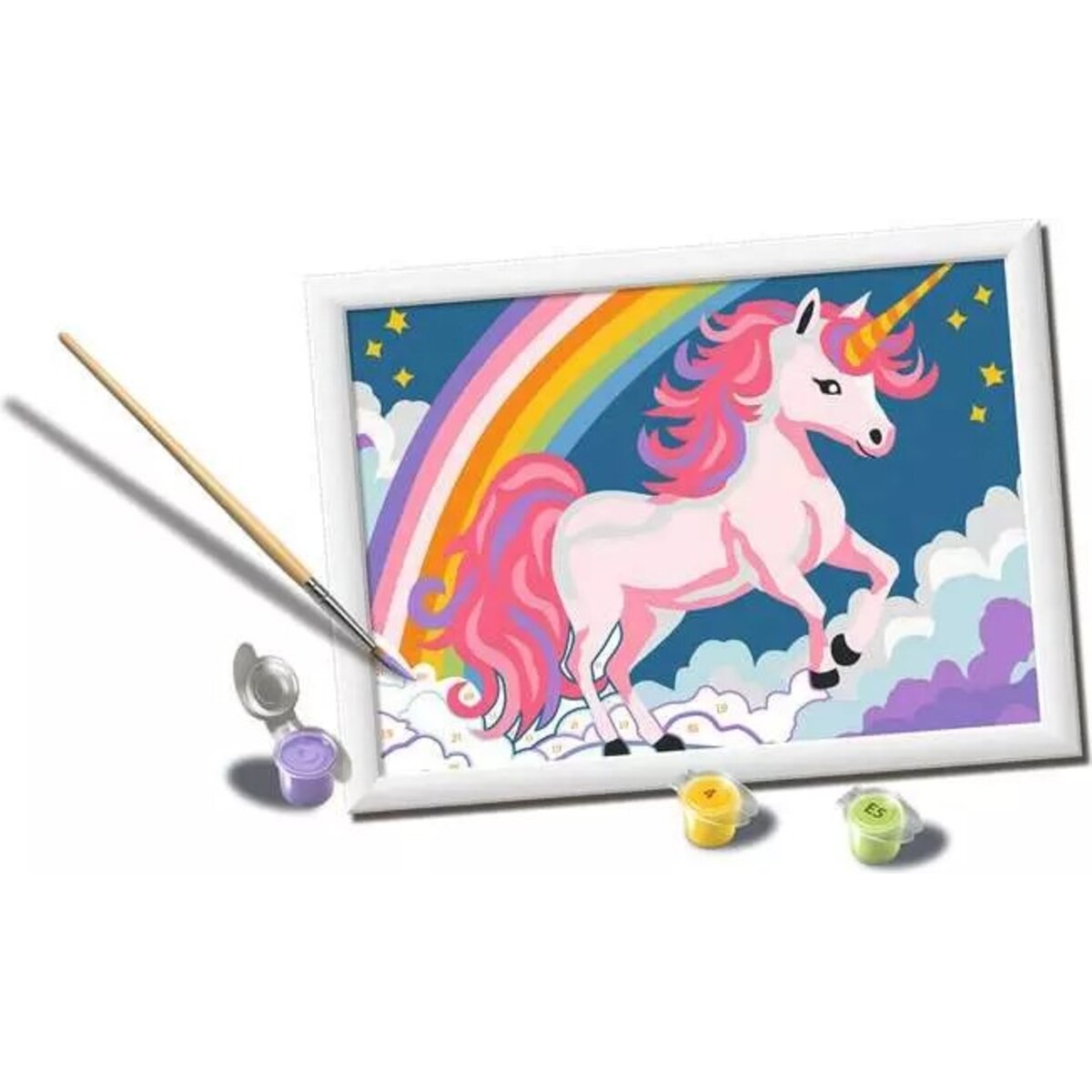 Ravensburger CreArt, Malen nach Zahlen - Pinkes Einhorn