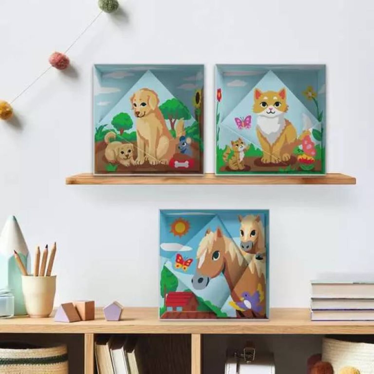 Ravensburger CreArt Malen nach Zahlen Hunde