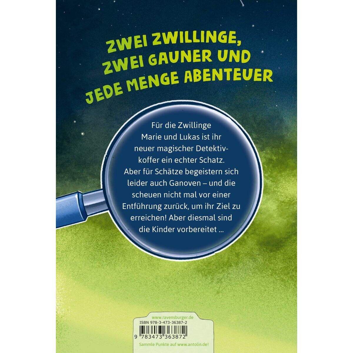 Ravensburger Die Jagd nach dem magischen Detektivkoffer, Band 2 - Vorsicht, Ganoven!