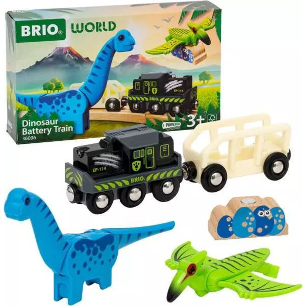 BRIO Dinosaurier Batteriezug