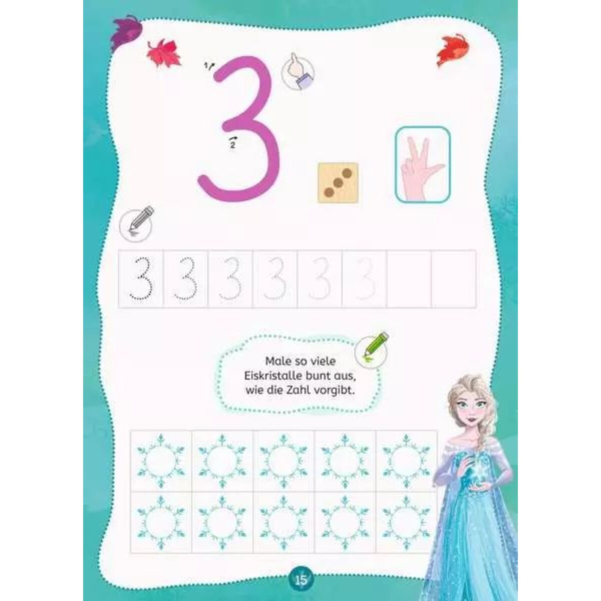 Ravensburger Disney Die Eiskönigin 2 - Mein Vorschulblock: Zählen und Rechnen