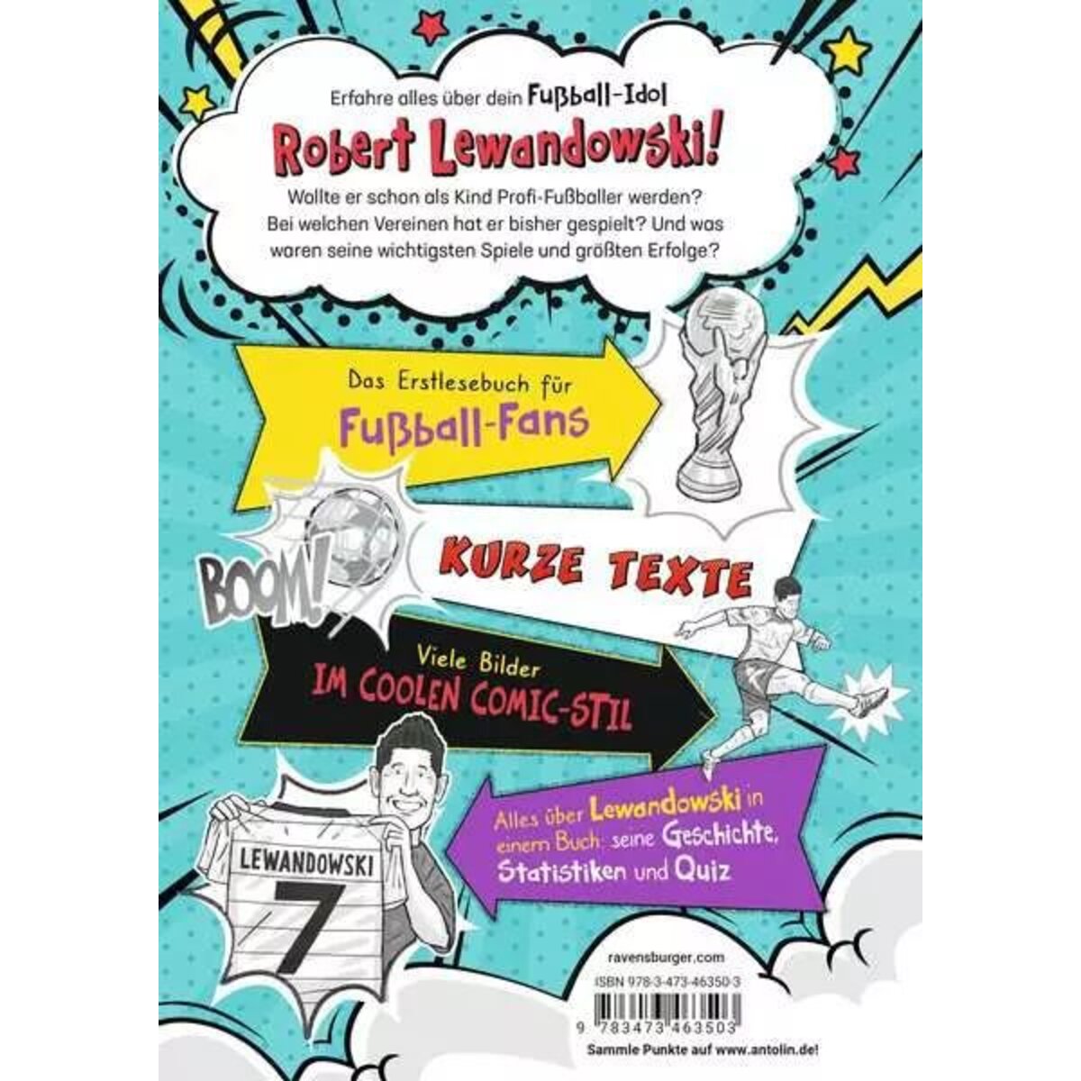 Ravensburger Fußball-Stars - Alles über Lewandowski