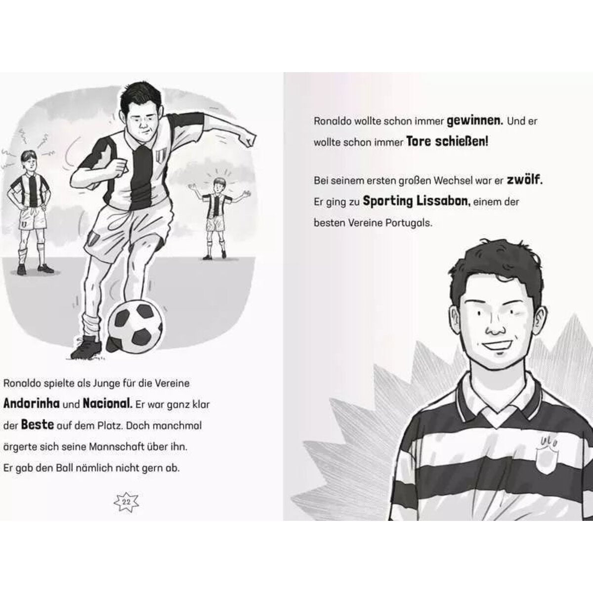 Ravensburger Fußball-Stars - Alles über Ronaldo