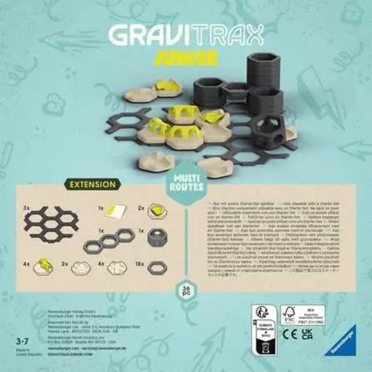 Ravensburger GraviTrax GraviTrax Junior - Extension Multi Routes