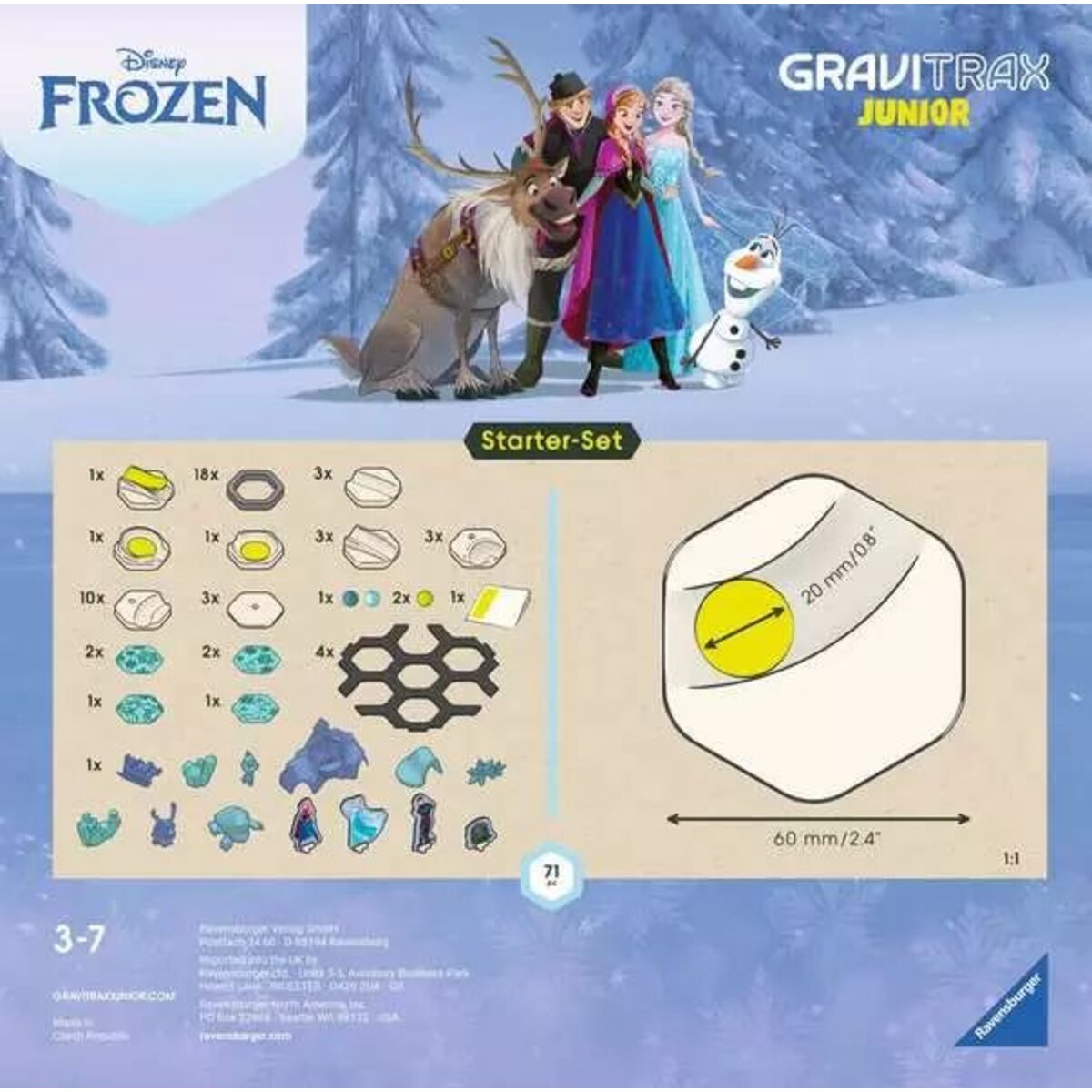 Ravensburger GraviTrax Junior Starter-Set Frozen