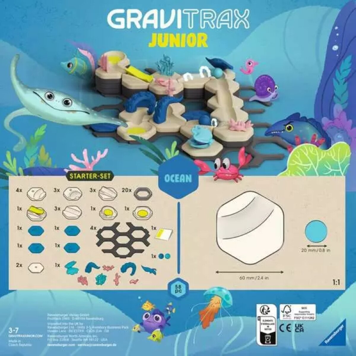 Ravensburger GraviTrax Starter-Set S Ocean Denkspiel