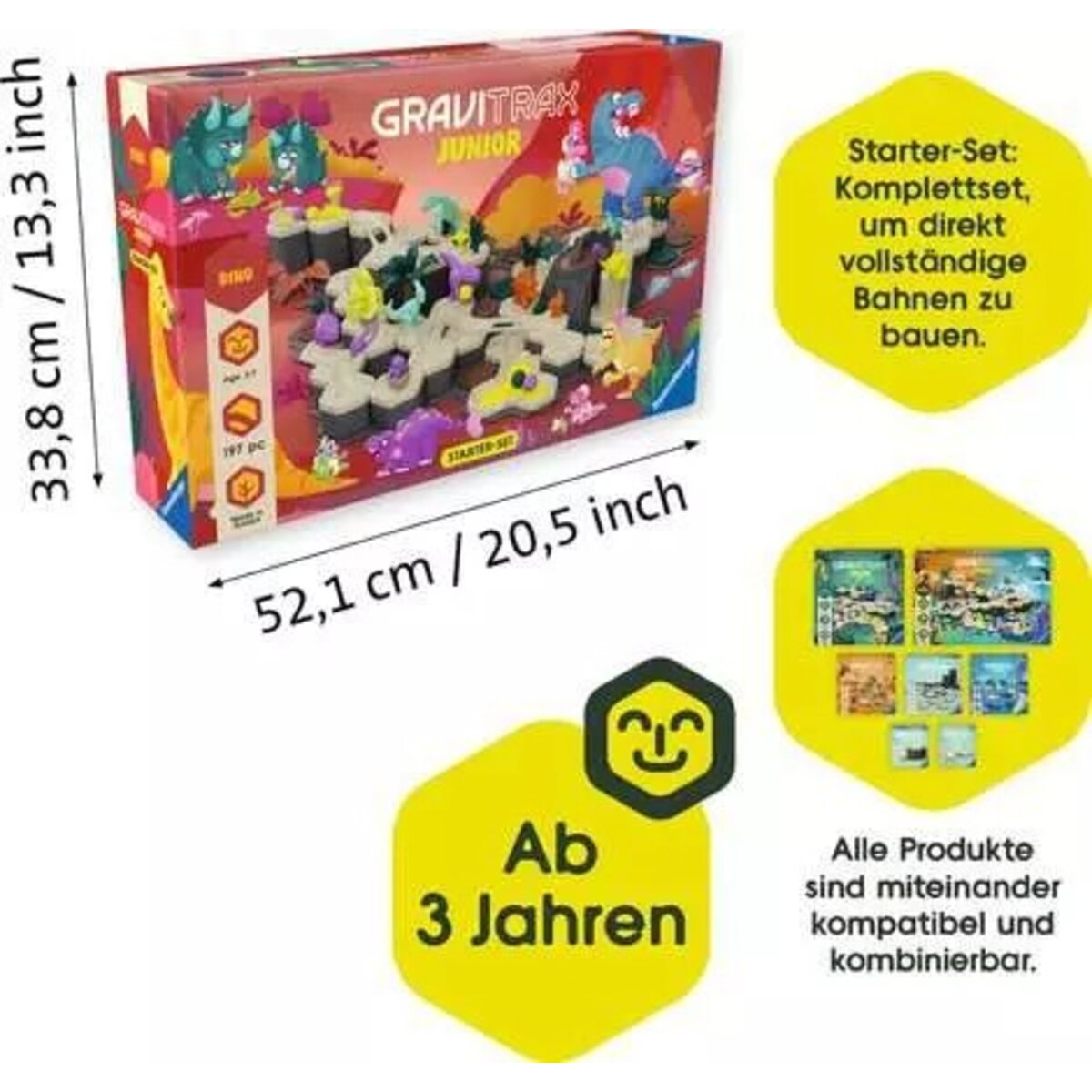Ravensburger GraviTrax Starter-Set XXL Dino