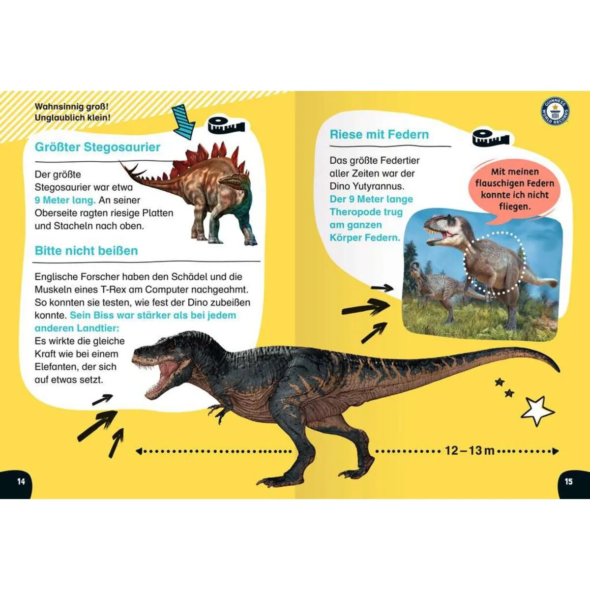 Ravensburger Guinness World Records für Erstleser - Dinosaurier