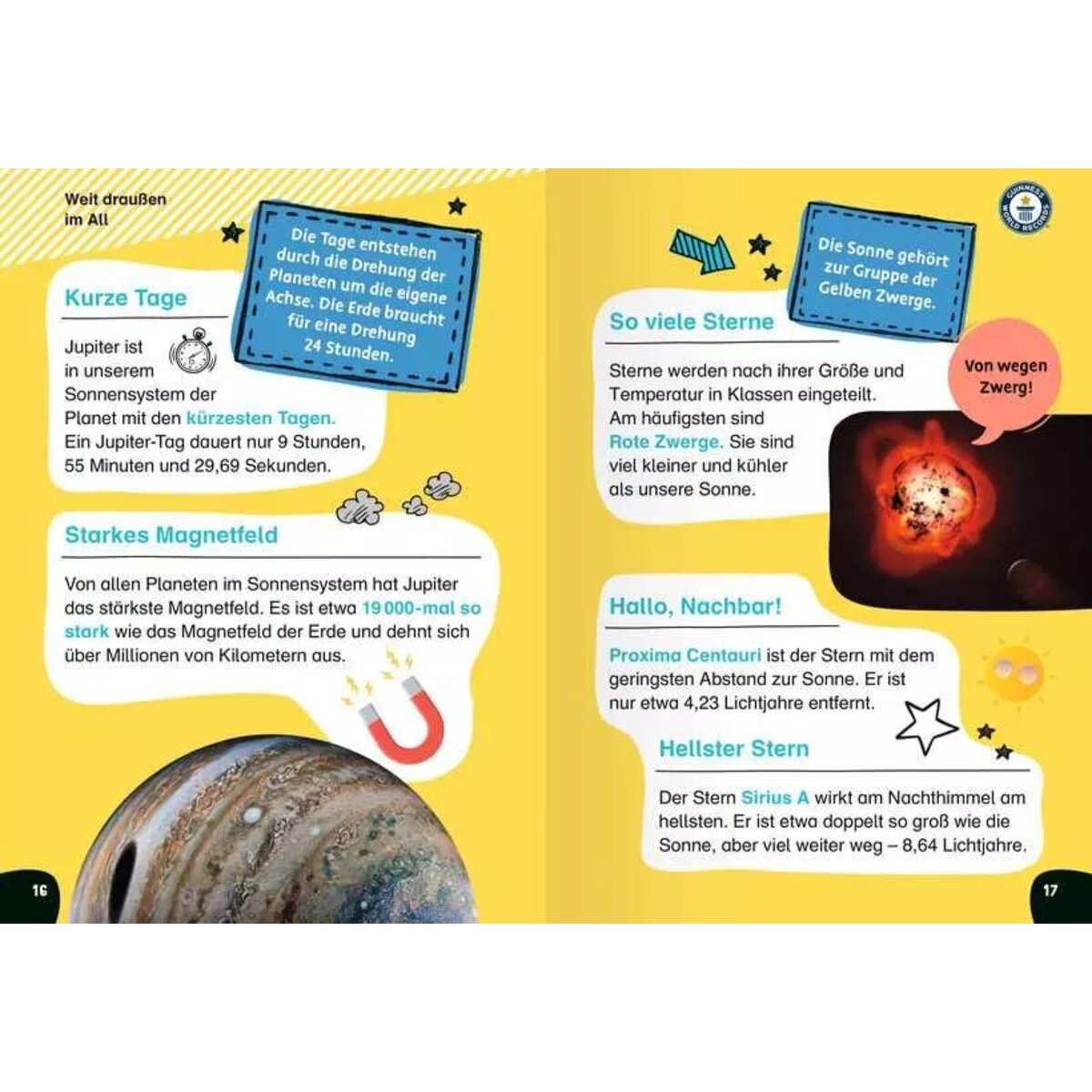 Ravensburger Guinness World Records für Erstleser - Weltraum