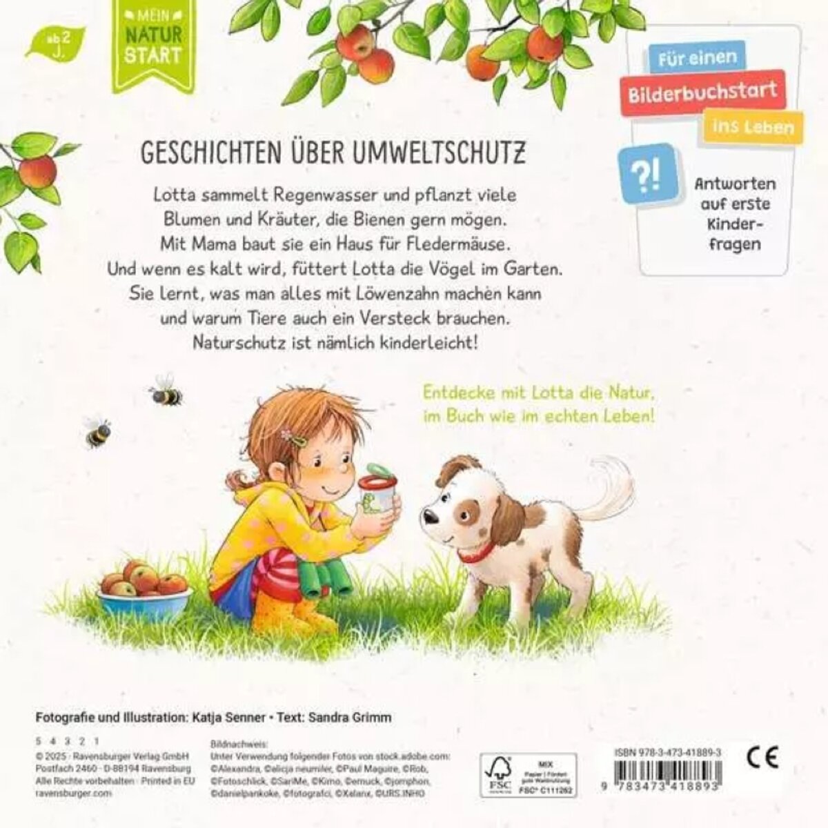 Ravensburger Kinderbuch Lotta liebt die Natur