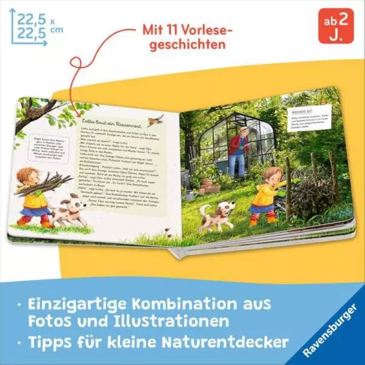 Ravensburger Kinderbuch Lotta liebt die Natur