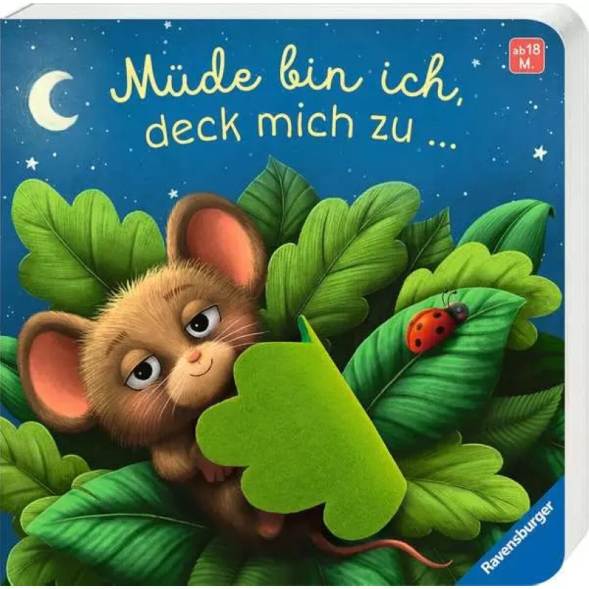 Ravensburger Kinderbuch Müde bin ich deck mich zu