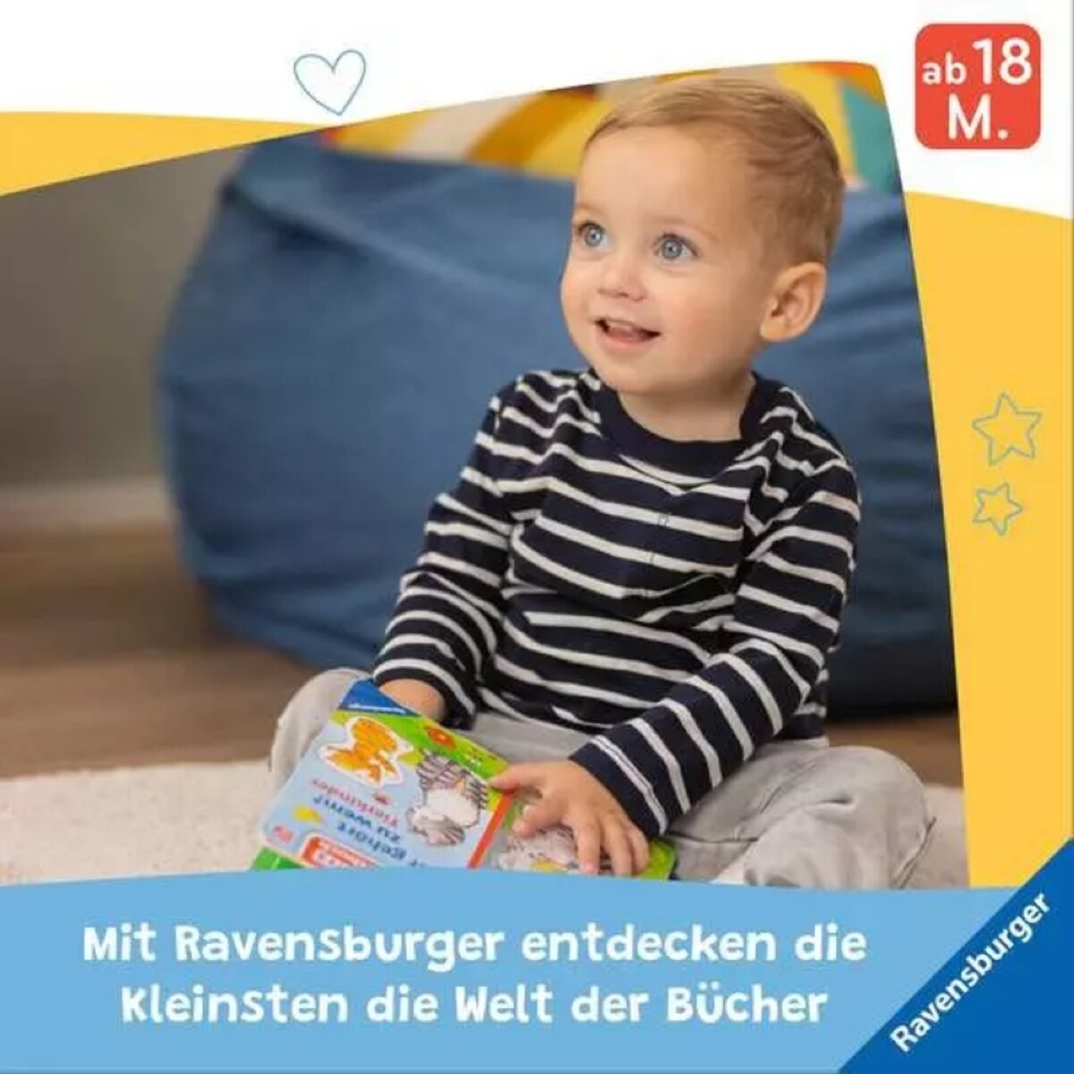 Ravensburger Kinderbuch Was wackelt hier? Drehen Staunen Lachen