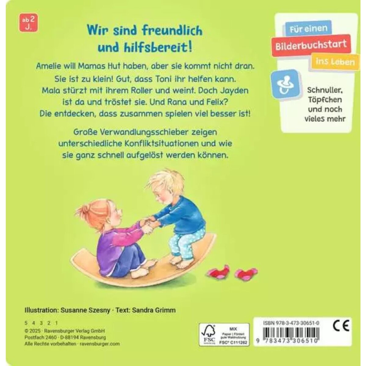 Ravensburger Kinderbuch Wir weinen und lachen wir streiten und helfen