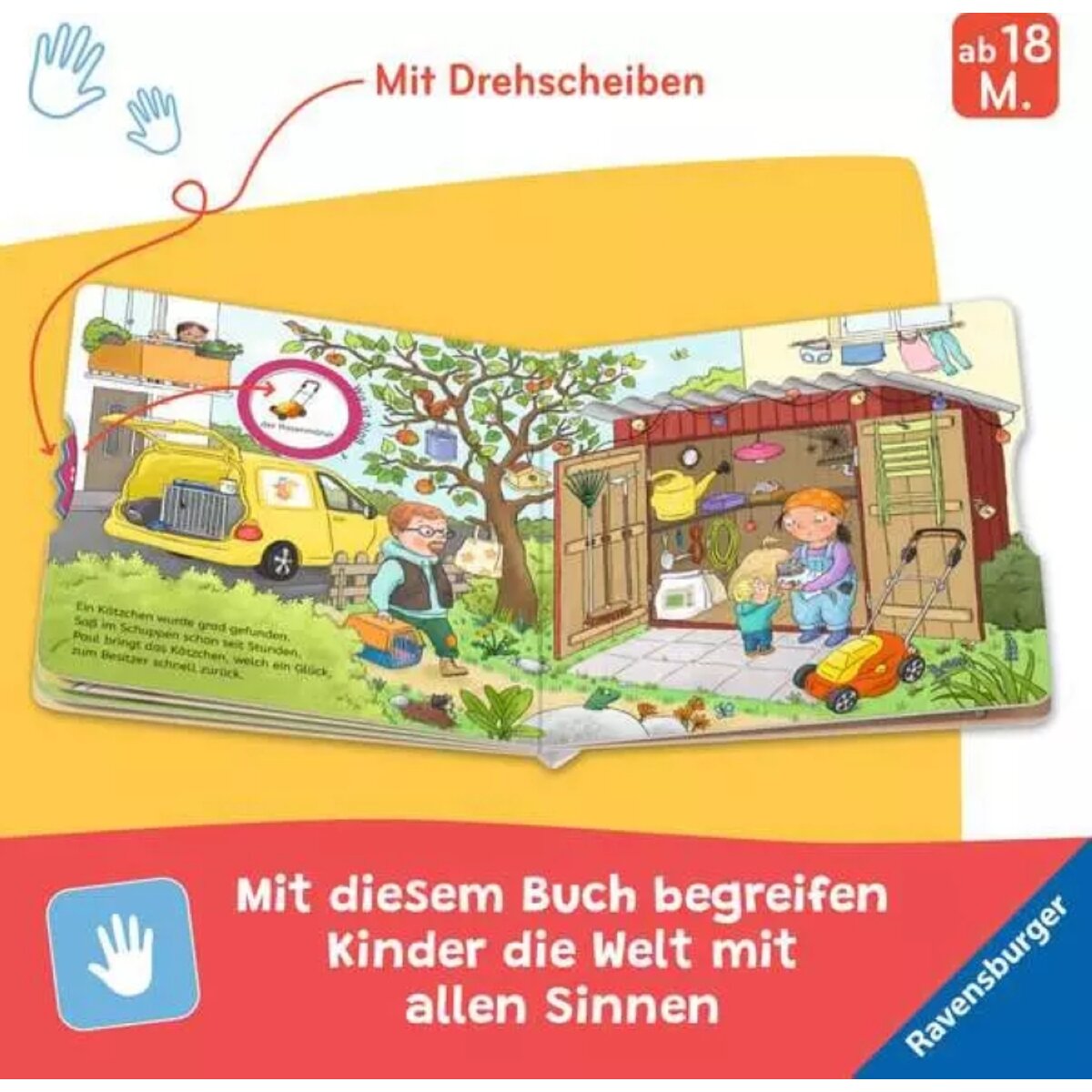 Ravensburger Kinderbuch Wo ist bloß…? Mein Tier-Buch zum Sachen suchen