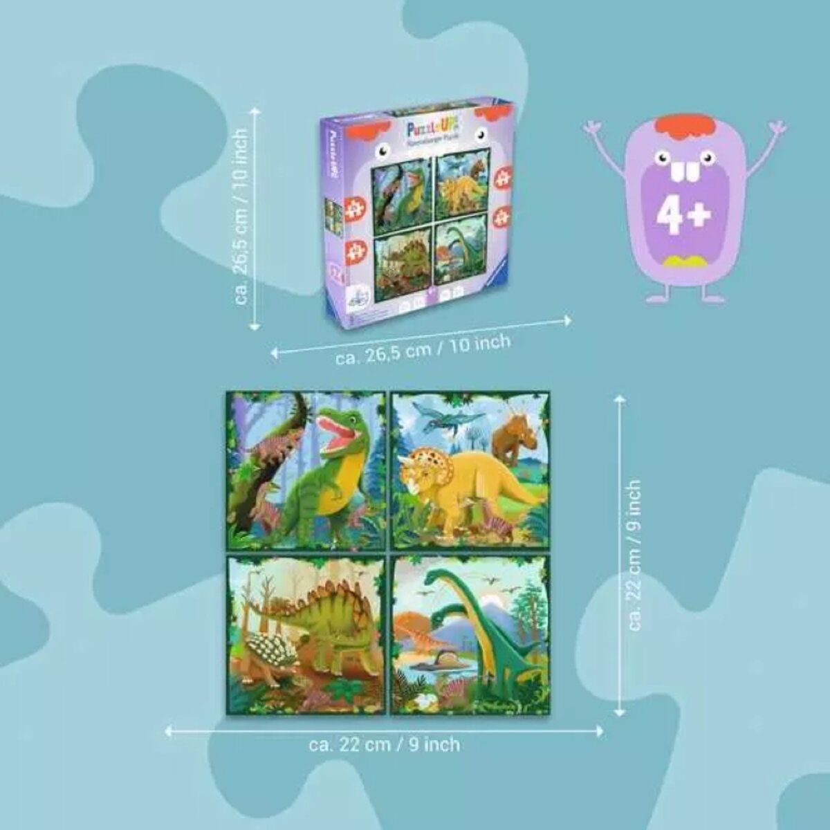 Ravensburger Kinderpuzzle - Dinosaurier