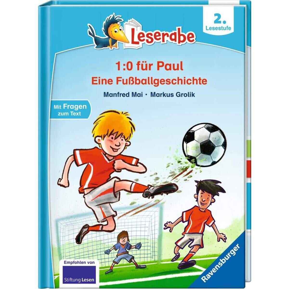 Ravensburger Leserabe - 2. Lesestufe: 1:0 für Paul - Eine Fußballgeschichte