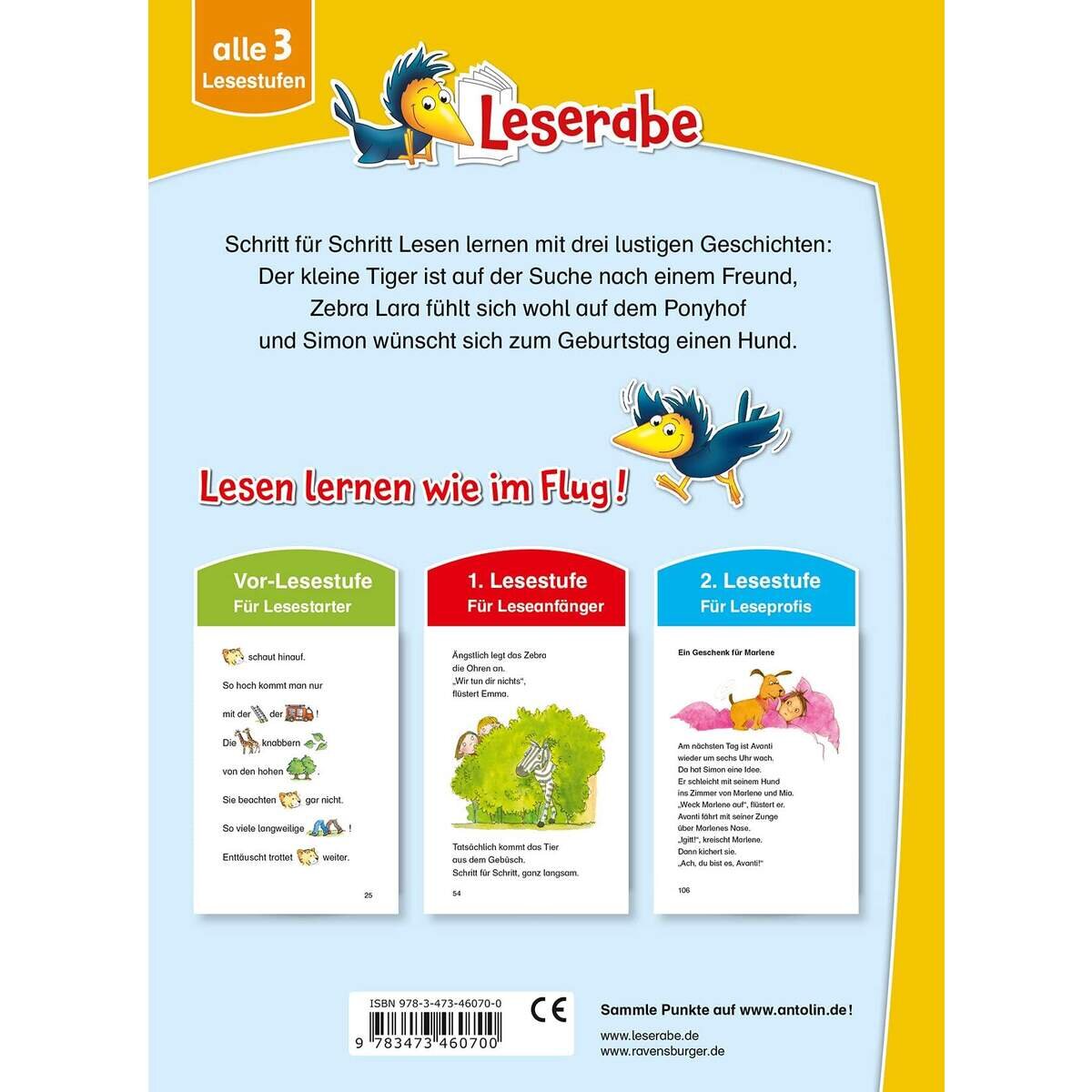 Ravensburger Leserabe 1. Klasse - Tiergeschichten