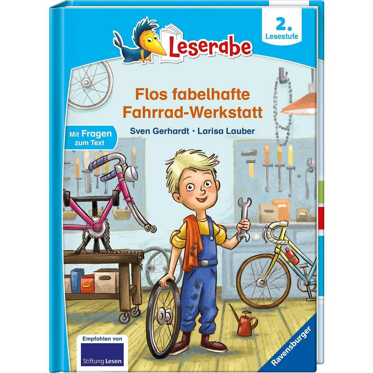 Ravensburger Leserabe 2. Klasse - Flos fabelhafte Fahrrad-Werkstatt