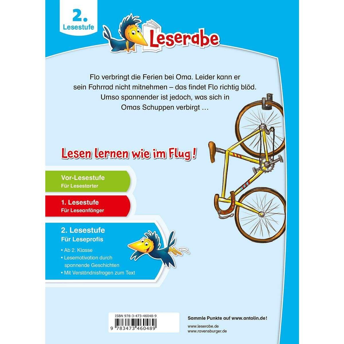 Ravensburger Leserabe 2. Klasse - Flos fabelhafte Fahrrad-Werkstatt