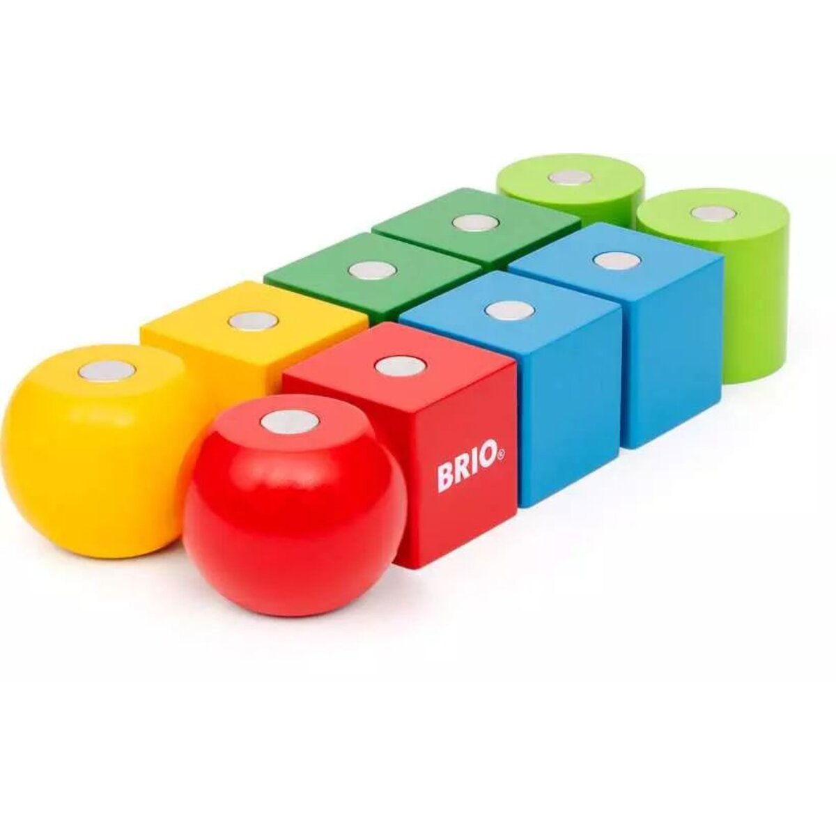 BRIO Magnetische Holzbausteine