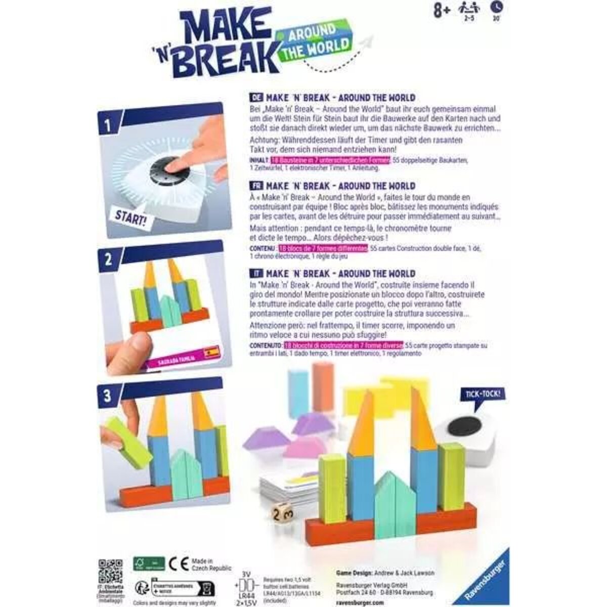 Ravensburger Make n Break - Around the World