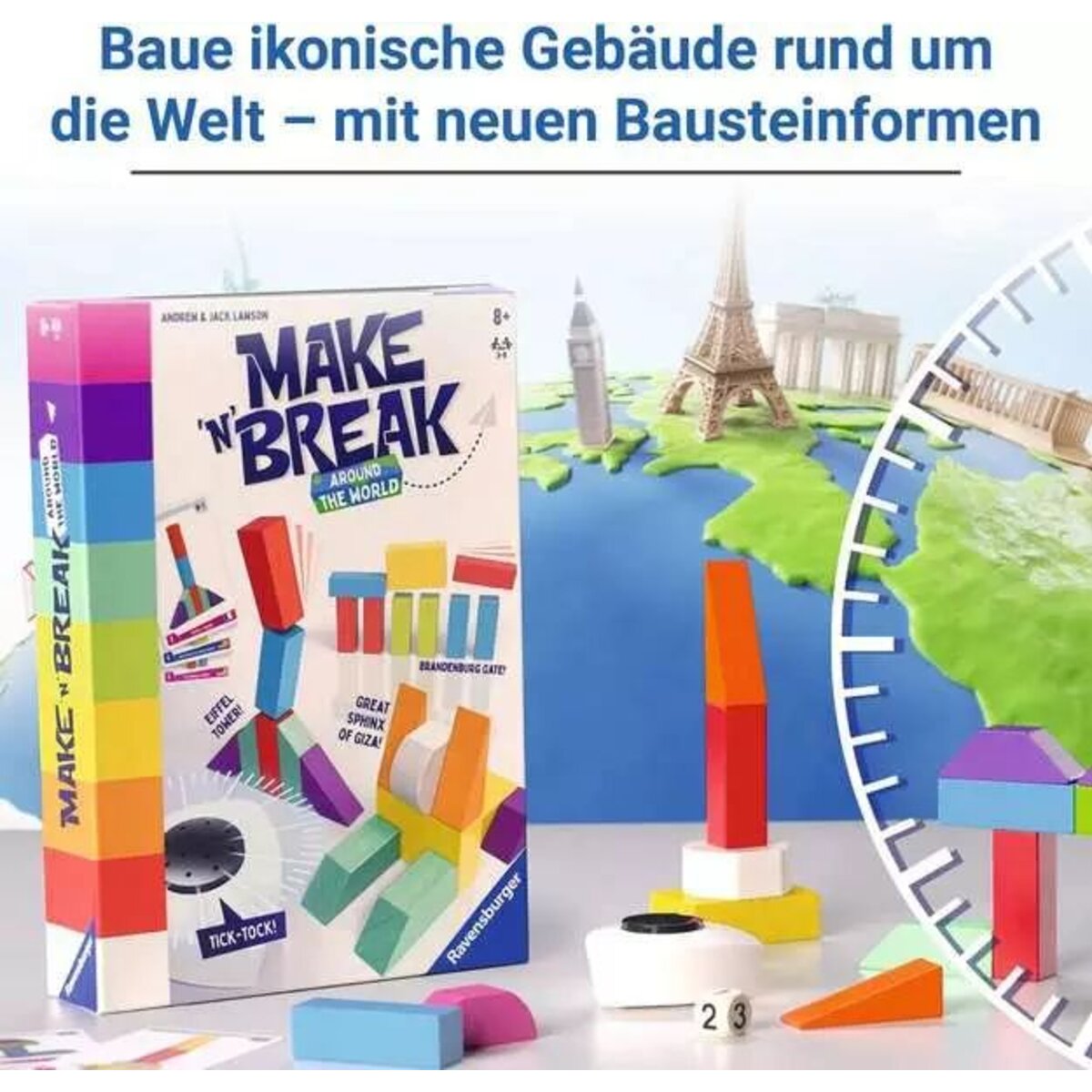 Ravensburger Make n Break - Around the World