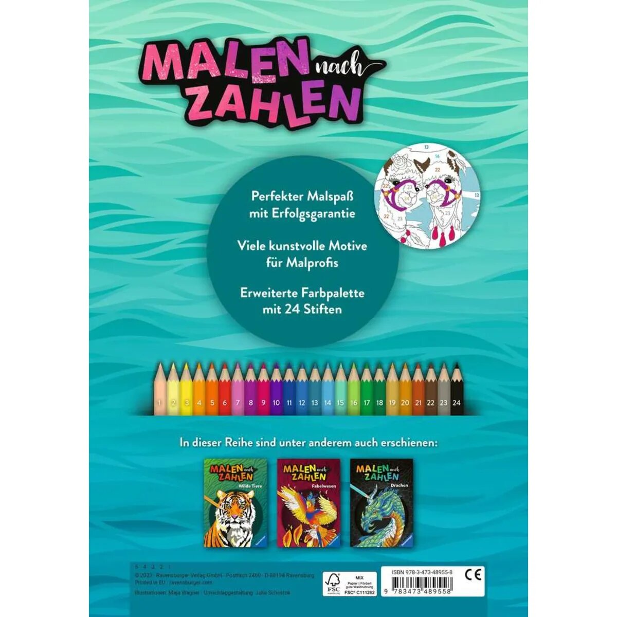 Ravensburger Malen nach Zahlen: Animal Dreams