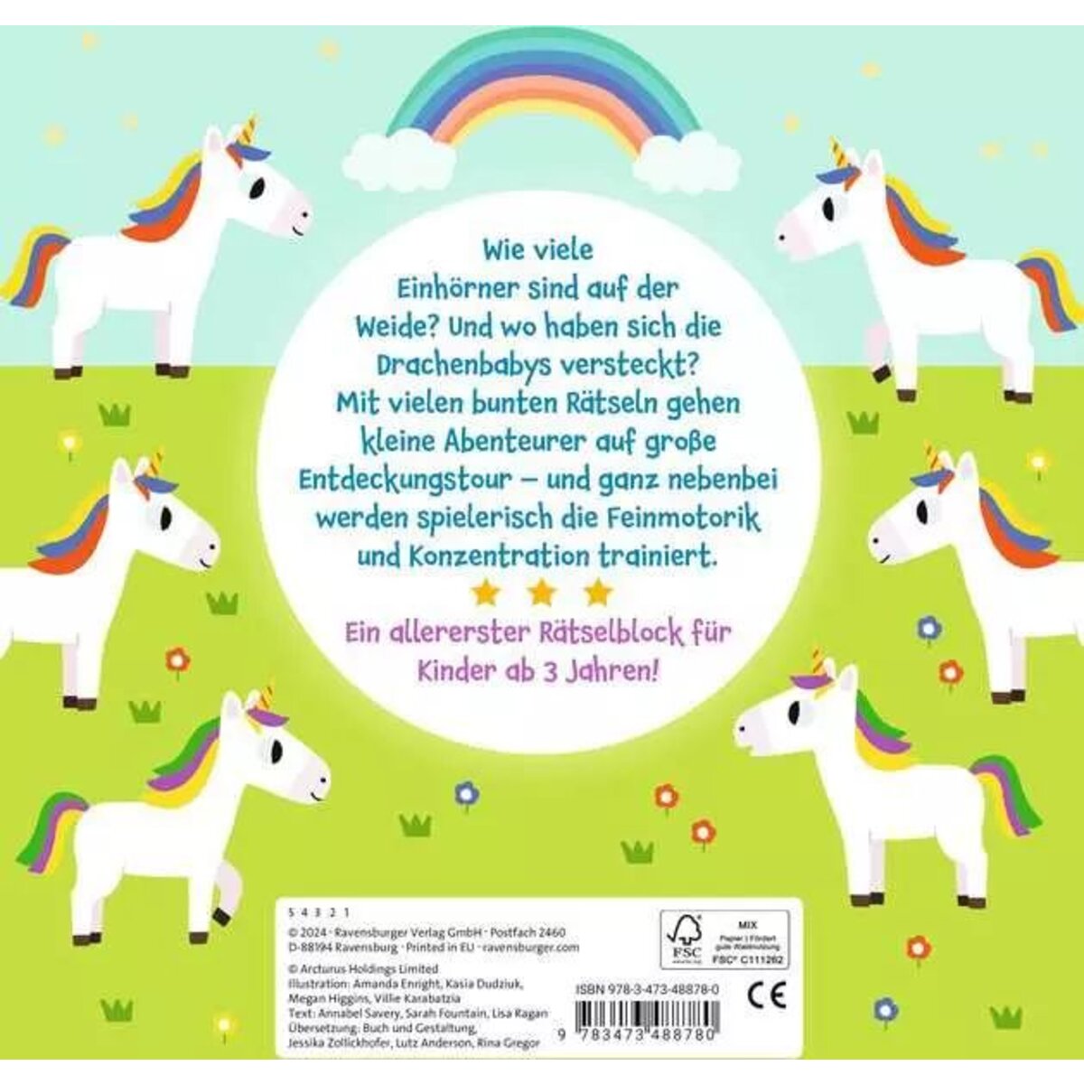 Ravensburger Mein allererster Rätselblock: Magische Rätsel