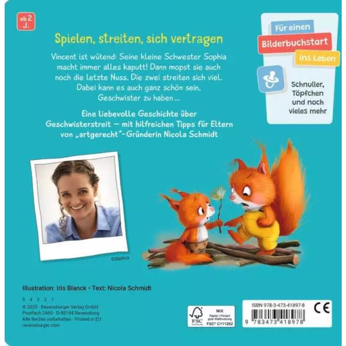 Ravensburger Mein artgerecht-Geschwisterbuch: Ich zuerst! Nein, ich!