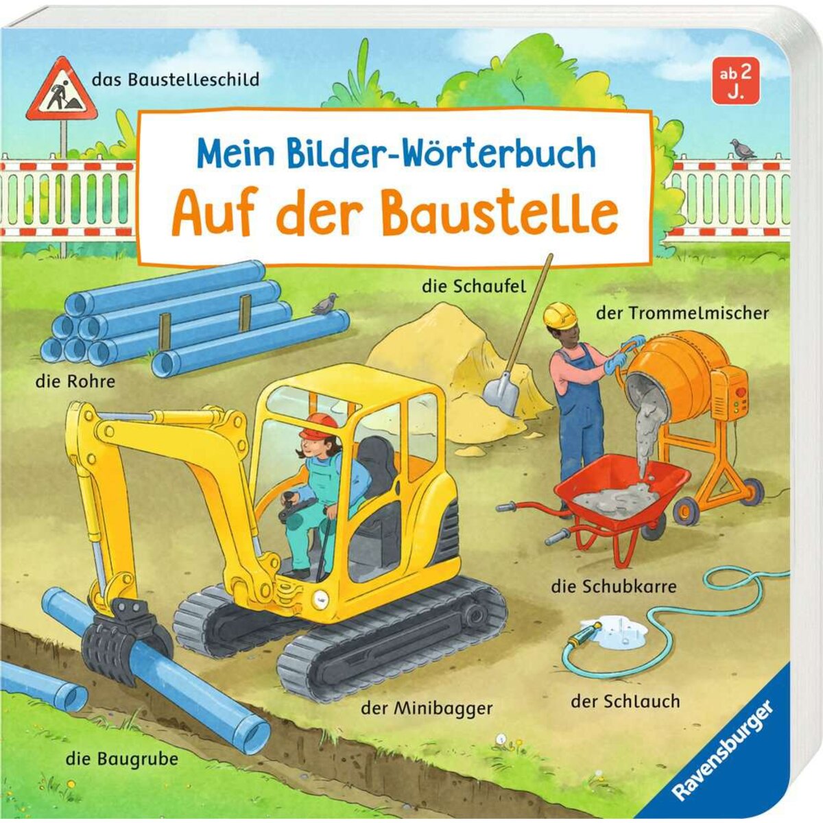 Ravensburger Mein Bilder-Wörterbuch: Auf der Baustelle