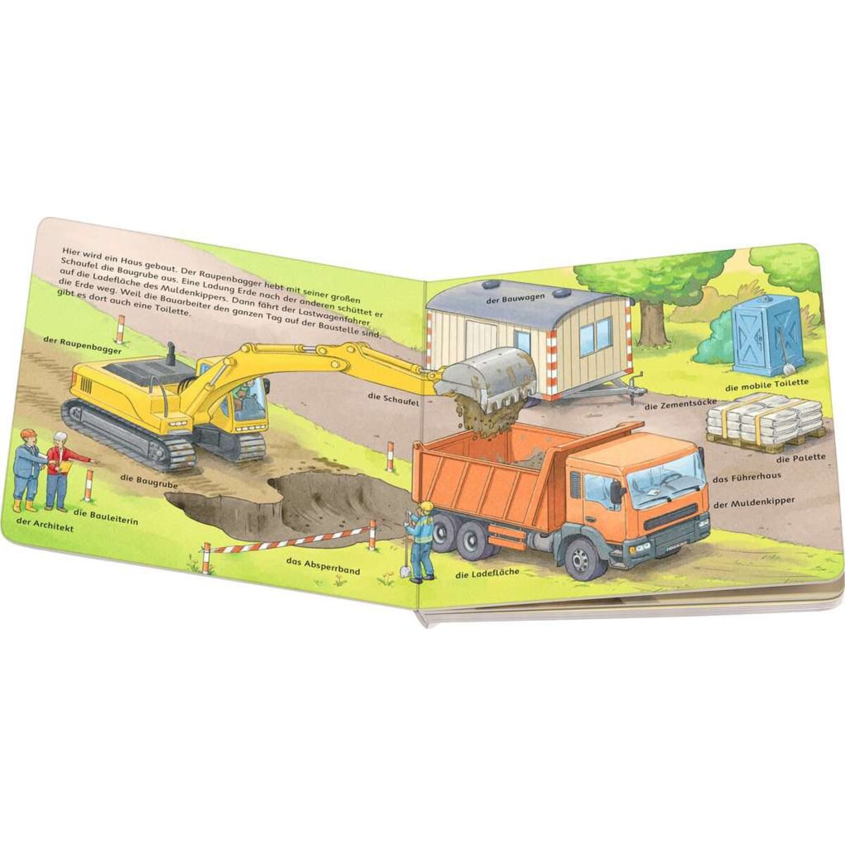 Ravensburger Mein Bilder-Wörterbuch: Auf der Baustelle