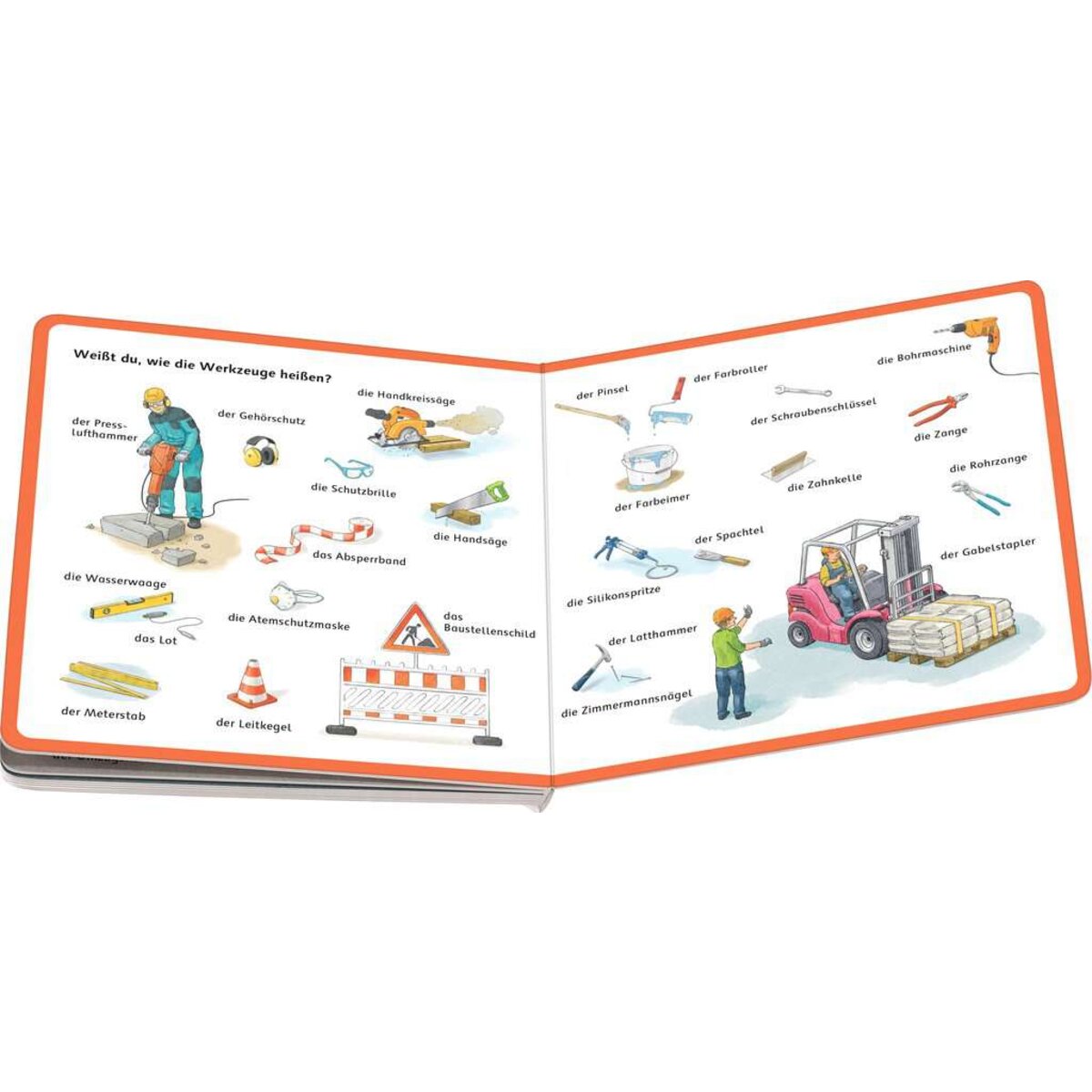 Ravensburger Mein Bilder-Wörterbuch: Auf der Baustelle