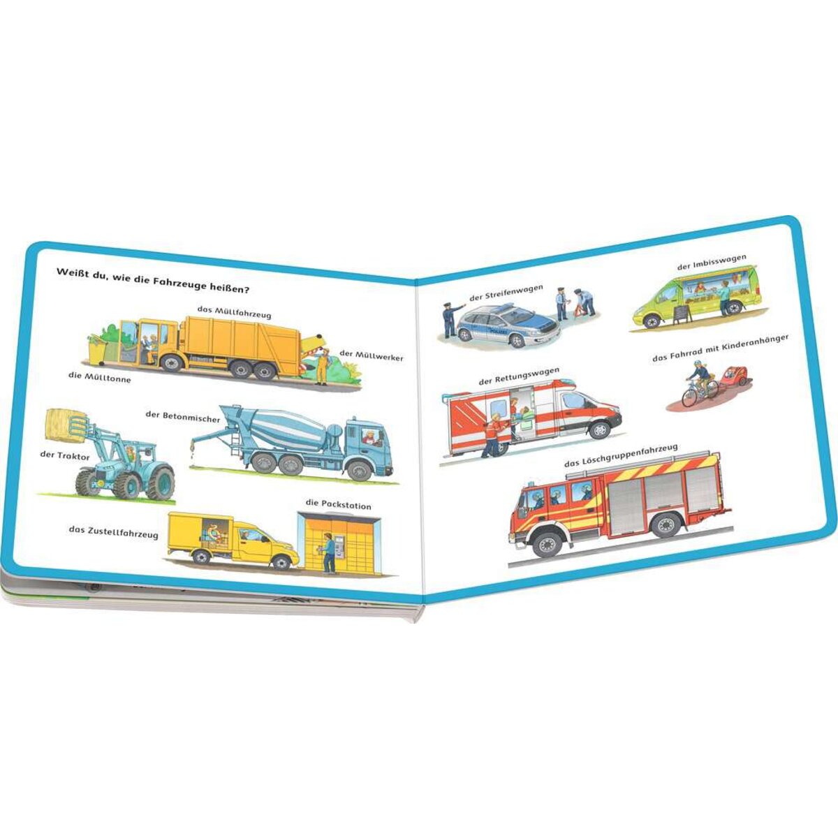 Ravensburger Mein Bilder-Wörterbuch: Unsere Fahrzeuge