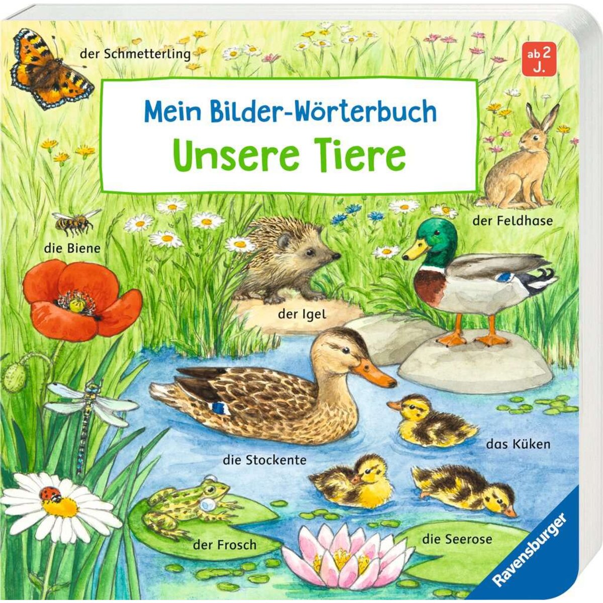 Ravensburger Mein Bilder-Wörterbuch: Unsere Tiere